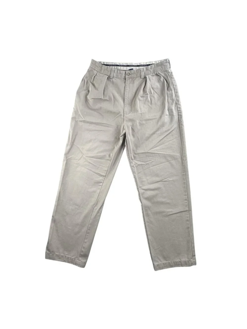 Polo Ralph Lauren Pants Mens 34x30 Beige Classic Fit Pleated Polo Chino Preppy